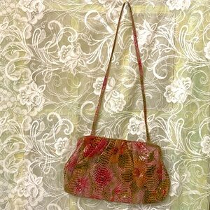 Hobo multi-color Snakeskin Handbag “Preowned “